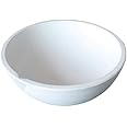 OTOOLWORLD Ceramic Crucible Bowl Dish Cup Furnace Melting Casting Refining Gold Silver (500g)
