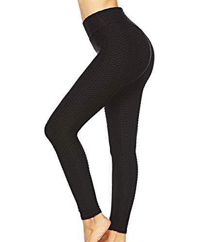 image for ZITAIMEI Women's Butt Lift Workout Leggings High Waist Yoga Pants Text