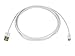 Monoprice Premium USB to Micro-B/Micro USB Charge & Sync Cable 6ft- White w/Gold Plated Connectors for Android, Samsung, HTC, Nokia, Sony and More