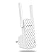 Tenda N300 WiFi Range Extender with 2 External Antennas, One Button Extension, Smart Signal LED and Universal Compatibilityifi（A9）