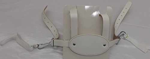 silver cross leather reins