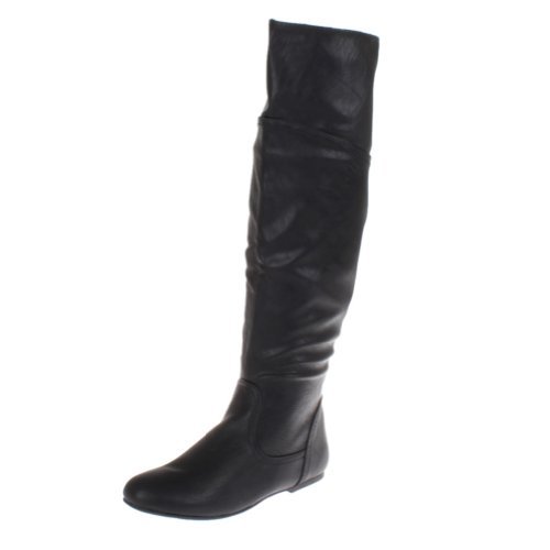 Top moda womens pad-16 round toe knee high corest boot,…