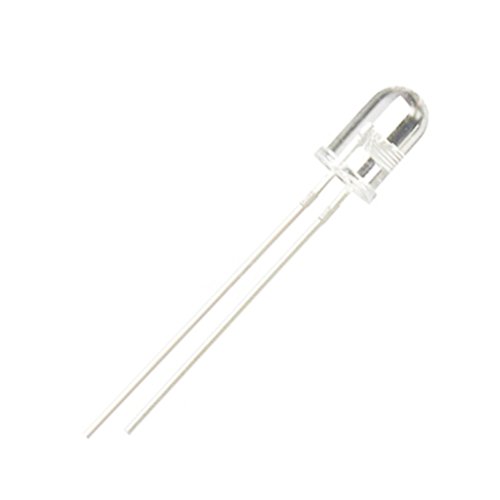 HiLetgo® 20pcs Clear 5mm Head Photodiode Photosensitive Light Sensitive