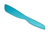 Tupperware Sandwich Spreader Cake Knife Serrated Blue