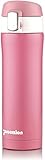 Insulated Stainless Steel Vacuum Flask Travel Mug Leak Proof Beverage Thermos 16 Oz Hydration Bottle, Pink