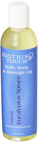 SOOTHING TOUCH Euclyptus Bath & Body Oil, 8 FZ