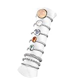 FUTIMELY Boho Retro Stackable Rings Sets for Teens