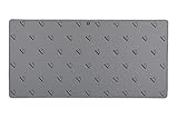 Large Extended Gaming Computer Mouse Pad, Shark Fin, 35.5â€ x 17â€ - Protective, Thick Desk Mat for Computers, Laptops - Writing, Desktop Protector Pads - Colorful Blotter Mats for Home, Office