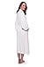 Terry Cloth Bathrobe Robe for Women Best Christmas Gifts for Her Holiday Xmas Gift Ideas - Women’s 0050 S/M, Natural White