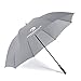 Procella Golf Umbrella Windproof 68 Inch Large for Sports, Men & Women, Waterproof Rain Stick Umbrellas (Gray, 68 Inch Single Canopy)