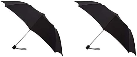 zvr Windproof Waterproof Travel Folding Automatic 3 Fold Umbrella | UV rays protection Rain & Sun Protection (Black)