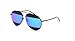 GAMT Mirrored Aviator Sunglasses Fashion Designer Colorful Lens