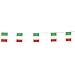 TSMD Italy Flag, 100 Feet Italian Flag National Country World Flags Banner,Party Decorations for Grand Opening,Olympics,World Cup,School Sports Events,Bar,International Festival(8.2