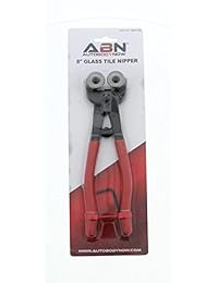 ABN vidrio y baldosa cerámica Nippers, ruedas de corte de carburo Premium y mango ergonómico