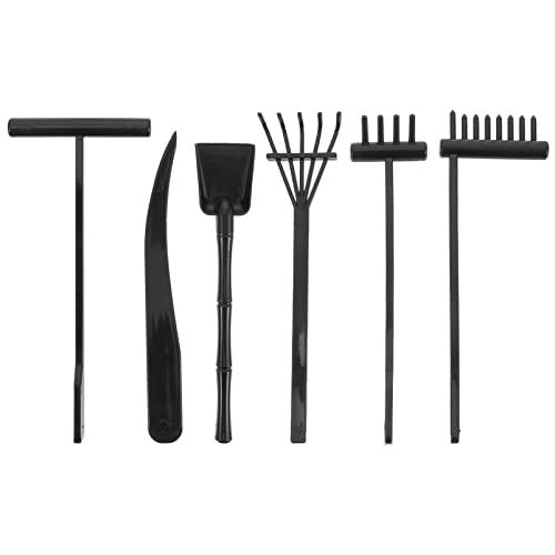 Photo 1 of NUOBESTY 6pcs Mini Zen Garden Rake Tool Sandbox Zen Garden Rake Tools Desktop Sand Rock Push Drawing Pen Zen Garden Accessories