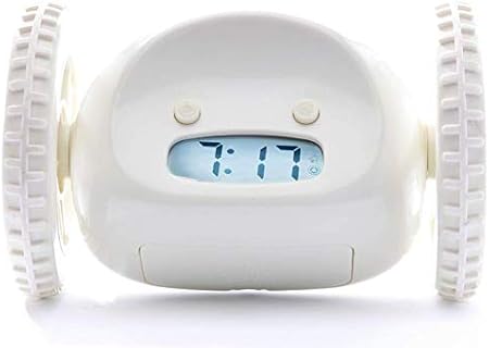 Sveglia con le ruote che ti costringe ad alzarti dal letto electronic clock TENG WEI DIAN