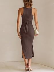ANRABESS Womens Summer Formal Wedding Guest Dress