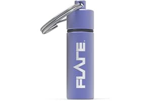 FLARE AUDIO Capsule Purple - Tough Lightweight Aluminium, Water-proof, Keychain