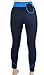 SISYAMA Anti Cellulite Weight Loss Hot Slimming Sweat Sauna Neoprene Long Pants (Blue/Pants, XX-Large)