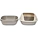 Amazon Basics Open Top Cat Litter Box - 19 x 9 x 16 Inches, Beige