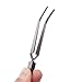 Iumer Hongxin Bent Cross Lock Tweezer Self Close Holding Tweezer DIY Jewelry Hobby Craft Tool