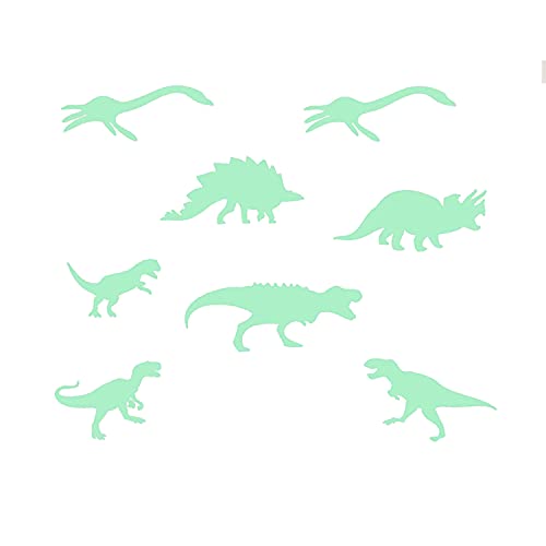 Wall Stickers Glow in The Dark. Vinyl Decorative Dinosaur. Fluorescent Animal Stickers. Blades Bright Room Decor, boy, Girl, Child and Baby. โ image 1
