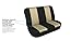 FH Group Car Seat Covers Classic Cloth Seat Covers Full Set with Gift - Universal Fit for Cars Trucks and SUVs (Beige) FB102114