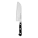 J.A. HENCKELS INTERNATIONAL 31170-181 CLASSIC Hollow Edge Santoku Knife, 7-inch, Black/Stainless Steel primary