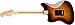 Fender American Performer Jazzmaster - 3-Tone Sunburst with Rosewood Fingerboard