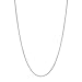 Men's Stainless Steel 3mm Curb Chain Necklace 18" to 40" in Length