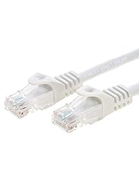 75 ft CAT6 RJ45 de red Ethernet Patch Cable Xbox \ PC \ \ PS4 \ de módem Router   (75 pies), color blanco