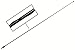 AntennaMastsRus - OEM Size 31 Inch Black Antenna is Compatible with Toyota Sienna (1998-2014) - Spiral Wind Noise Cancellation - Spring Steel Construction - Stainless Steel Threading
