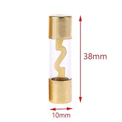 ESUPPORT 5 X 60A AGU Fuse 10X38mm Car Audio Power