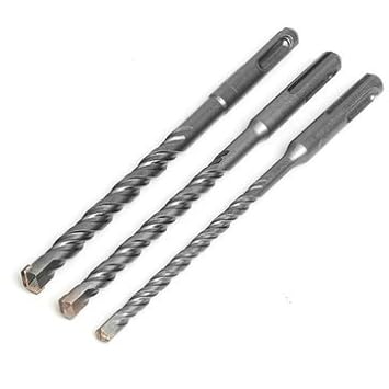 Generic 3Pcs 6/8/10 Mm Sds Plus Rotary Hammer Drill Bits Set