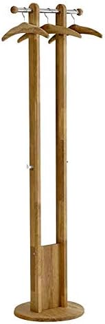 CDGF ZW Living Room Hangers Solid Wood Coat Rack Stand-Alone Coat Rack Corridor Coat Rack Handbags Bedroom Hanger Storage Rack