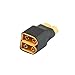 Hobbysky 2pcs No Wires 1 XT-60 Male to 2 XT-60 Female XT60 Parallel Battery Connector