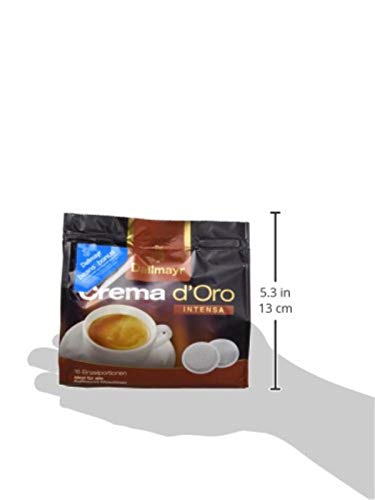 Dallmayr Kaffee Crema d'oro Intensa Kaffeepads, 5er Pack (5 x 16 Pads) – Bild 7