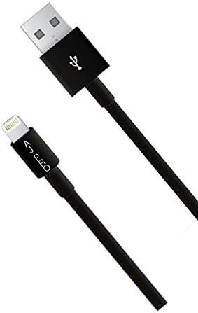 AJ Pro (TM) 10ft Extra long Extension Black 8 Pin USB Sync Cable Power Cord for Apple iPhone 6S, 6S Plus, 6, 6 Plus, 5S, 5C,5 (Compatible with iOS 9 and iOS 8 and Newer) [Certified]