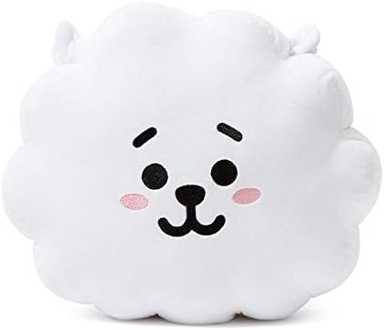 EWINHUIYING BTS Pillow Doll Plush Small Plush Puppets Toy Bangtan Boys Throw Pillow Cushion Perfect for Home/Car/Office/Travel/School Decor Great Gift (rj)