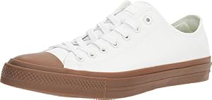 Image of Converse Chuck Taylor All Star II Gum Ox White/White/Gum Classic Shoes