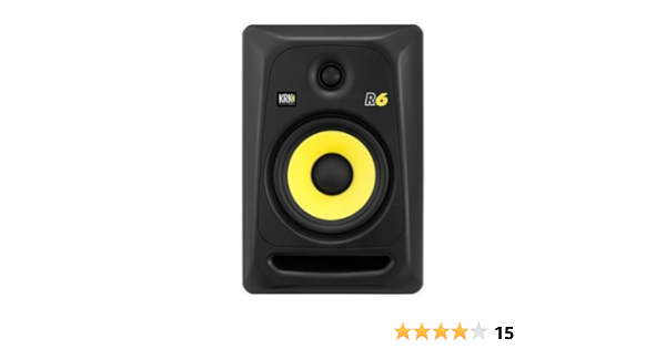Amazon Com Krk R6g3 Generation 3 Pasivo Monitor De Estudio Instrumentos Musicales