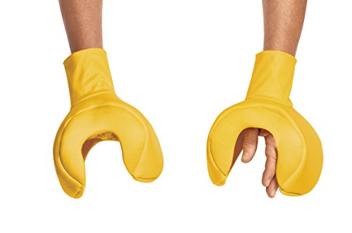 Disguise Men's Lego Iconic Adult Hands, Yellow, One Size
