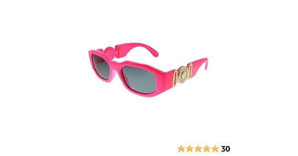 Amazon.com: Versace VE 4361 531887 Fuxia Fluo Plastic Geometric Sunglasses  Grey Lens : Clothing, Shoes \u0026 Jewelry