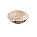Palm Leaf Soup Bowl - Environmentally Disposable Tableware | 25 Pieces | 9.28 ounce 5 Inches Round | Bamboo Style | Biodegradable & Compostable