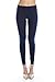 EttelLut Cotton Spandex Basic leggings for women plus size cotton Navy XXL