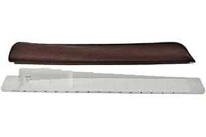 EyeElite Ophthalmic Optical Equipment Horizontal (16) Prism Bar Eye Set/w Leather Pouch for Hospitals and Optometry Centers to detect