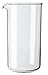GROSCHE Borosilicate 3.3 Glass Universal Replacement Beaker for French Coffee and Tea Press Makers, 51 fl oz, Large