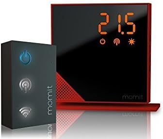 momit Home Thermostat Starter Kit (Thermostat + Gateway) - Red Dahlia by momit