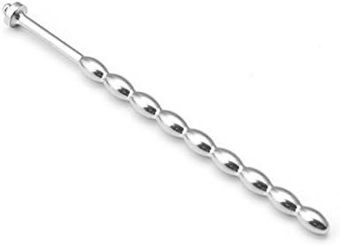 FOXDE TECH Urethral Dilator Sound Stretcher Plug Stainless Steel With Electric Shock Stick