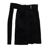 Smitty Football Officials Shorts - Black / White Stripe